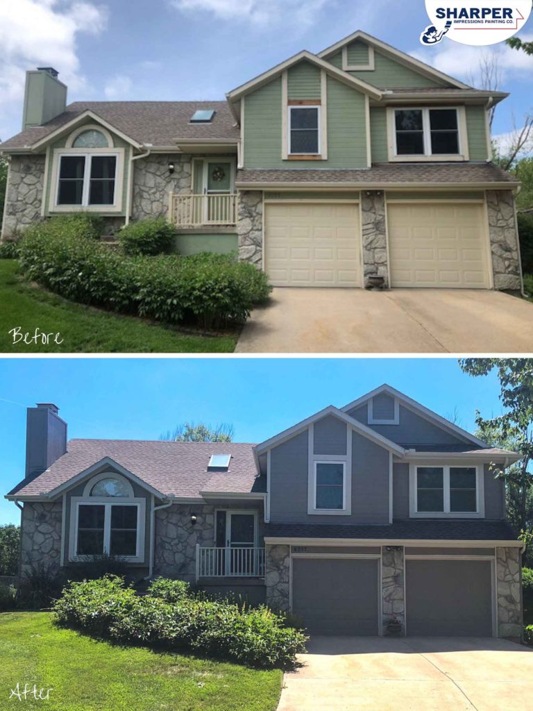 House Exterior Paint Before and After: A Homeowner's Dream Come True