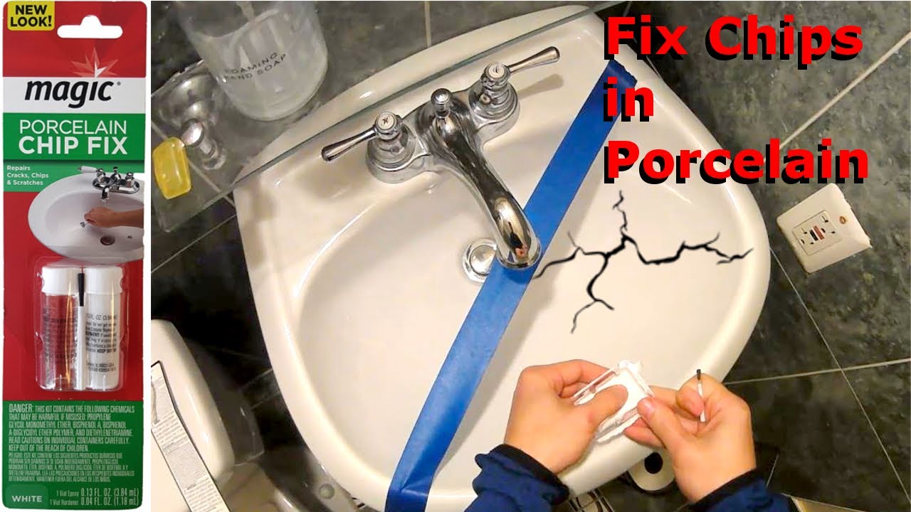 How to Repair Cracked Porcelain Sink: A DIY Guide